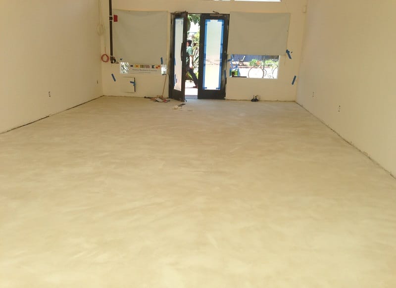 Micro Topping flooring project 6