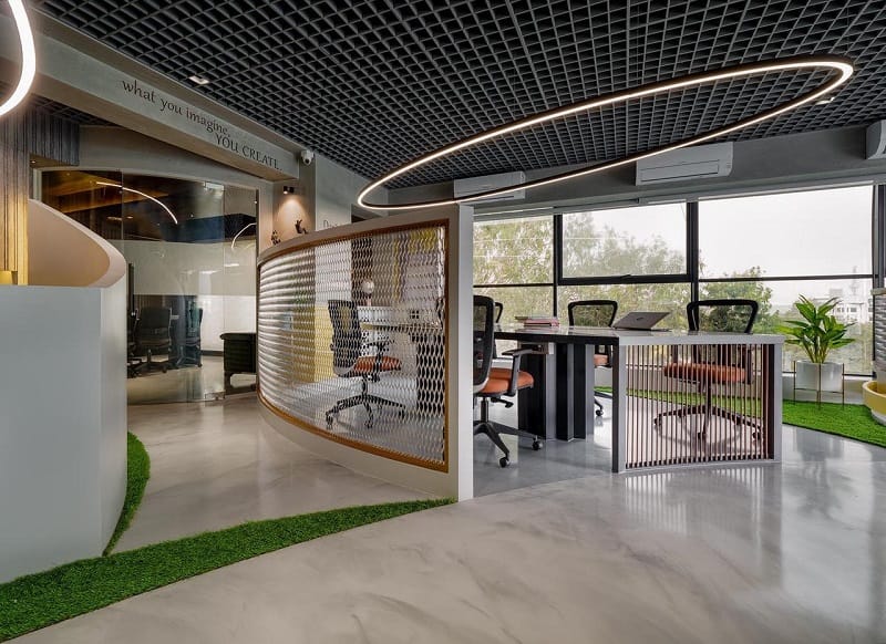 Designer Metallic Epoxy flooring project 7