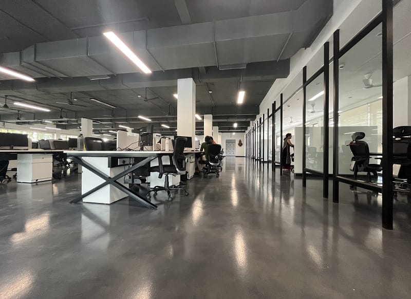 Cemart System flooring project 8