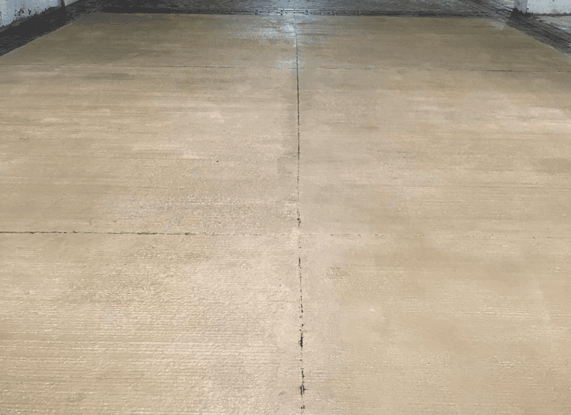Roll Coat System flooring project 1