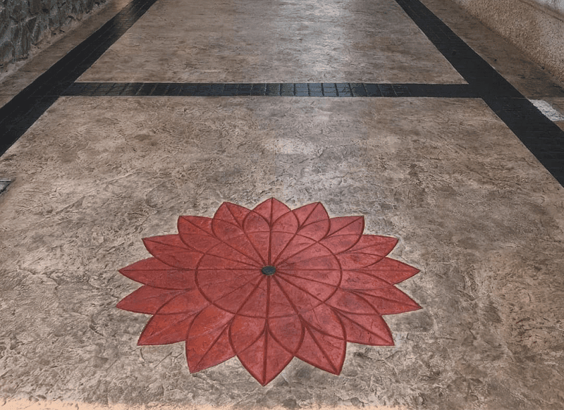 Designer Stencil Flooring flooring project 3