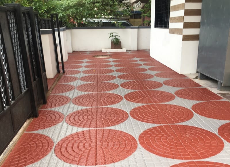 Roll Coat System flooring project 5