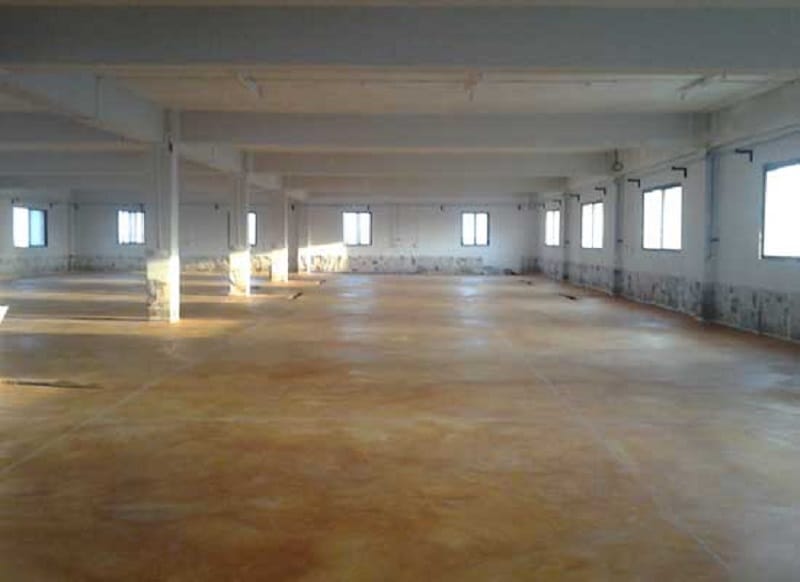 Micro Topping flooring project 7