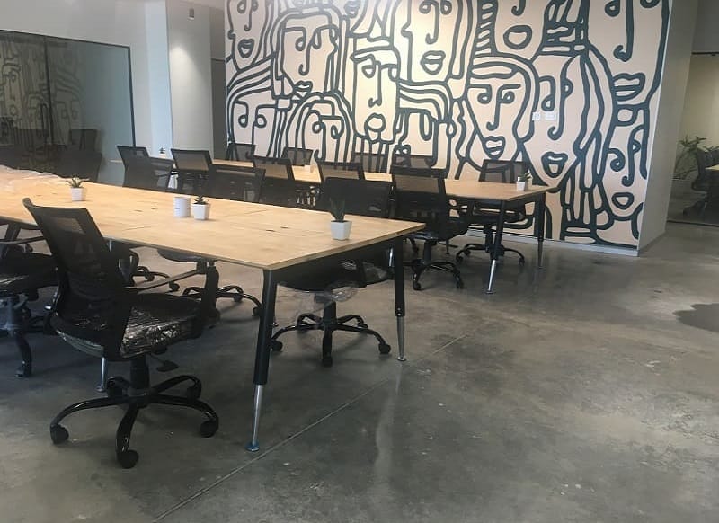Polished Concrete flooring project 9