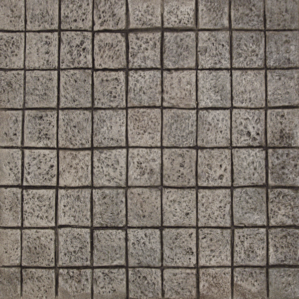 Flamed Granite Tile decorative concrete stamping mat