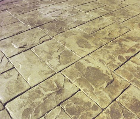 Ashler Slate decorative concrete stamping mat