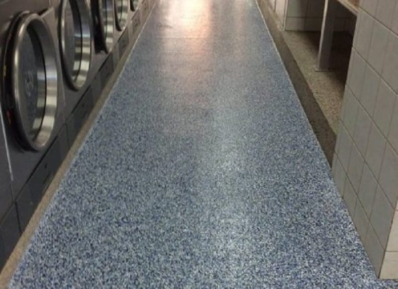 Colourful textured Color Flakes flooring