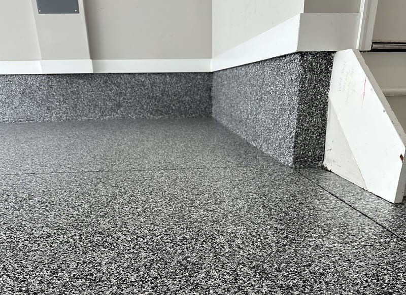 Decorative Color Flakes and Color Quartz flooring finish