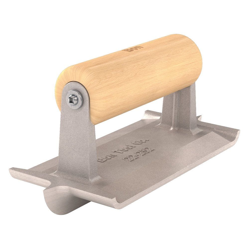 Handheld Aluminum Groover Tool for Decorative Concrete.