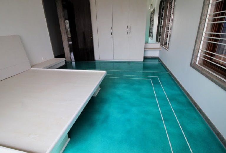 Hi-Crete stained flooring project