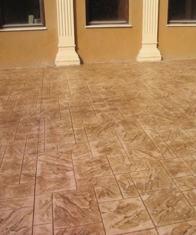 La Habra Ashler Slate decorative concrete stamping mat