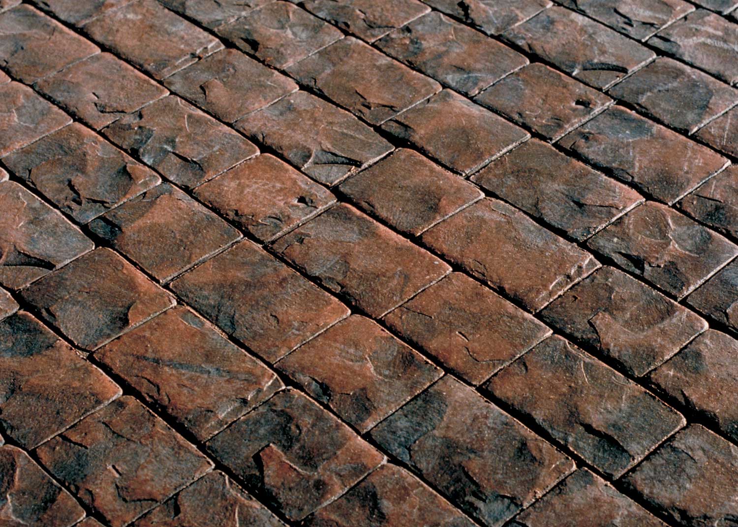 London Cobble Stone decorative concrete stamping mat