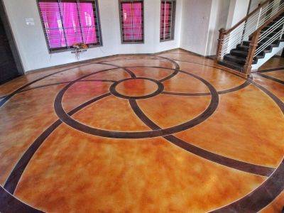 Stained Flooring System