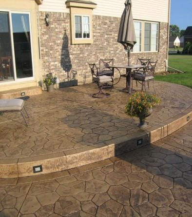 Random Stone decorative concrete stamping mat