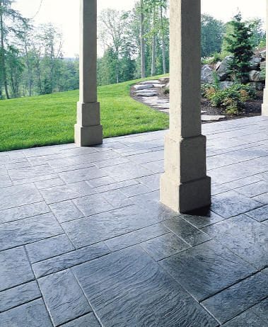 Royal Ashler Slate decorative concrete stamping mat