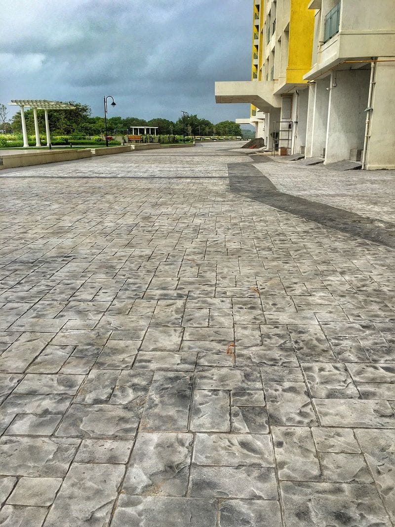 Polished flooring in a hospitality interior